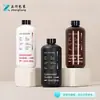 En Stock Botellas Pet Negras Vacías de 500 ml para Loción, Agua de Rosas, Desmaquillante, Gel de Ducha, Champú y Otros Líquidos