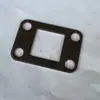 Acessórios de montagem de guarda-corpo de aço zincado conexão fixa dois pacotes de suporte de moldura de cartão chapa de ferro junta placa inferior parede interna de cartão cartão