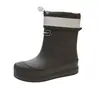 Botas de Lluvia para Mujer Ropa Exterior de Moda Caña Baja Zapatos de Agua Cinturón Estilo Coreano Botas de Lluvia Antideslizantes Impermeables Ligeros Suela Gruesa Zapatos de Goma para Exteriores
