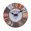 Fábrica de 16 pulgadas al por mayor explosiones transfronterizas reloj de pared retro de madera simple europeo reloj silencioso una generación de cabello