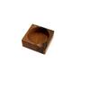 Venta al por mayor Madera Maciza Ambiente Hogar Base para Velas Vaso Creativo para Velas Accesorios Decorativos para Mesa de Comedor Portavelas Retro de Madera