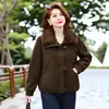 Chaqueta de Invierno para Mamá 2026 Elegante de Moda Casual para Edad Media Engrosada Cálida Talla Extra Chaqueta Reductora de Edad Versátil Abrigo de Algodón
