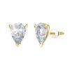 Nuevos Pendientes de Plata S925 Huasheng de Gama Alta con Circonita 8A, Lujo Ligero, Circonita Brillante con Forma de Gota de Agua