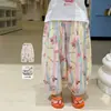 Ropa para Niñas: Camiseta de Manga Corta, Estilo Veraniego Delgado, Malla Transpirable Casual, Dibujos Animados Ropa Infantil, Top para Bebé Clase A