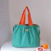 Bolsa Tote Grande Capacidade 2026, Bolsa de Ombro Elegante e Simples, Bolsa de Mão Portátil Dobrável, Sacola de Supermercado, Impermeável