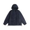 Jaqueta com capuz masculina primavera e outono 2024 nova marca de moda ao ar livre montanhismo jaqueta cargo impermeável