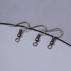Gancho para la oreja, cadena de cola, joyería, gancho, gota para la oreja, accesorios, pulsera, collar, materiales hechos a mano, productos semiacabados, fabricantes al por mayor
