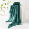 Bufanda para viaje de verano con protección solar, imitación de algodón y lino, chal para mujer, sentido de alta gama, playa, desierto, bufanda de seda, bufanda, bufanda, bufanda, venta al por mayor