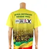 Comércio exterior transfronteiriço roupas de eleição poliéster secagem rápida logo completo gola redonda masculina camisa de publicidade Camiseta camisa de eleição macacão