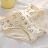 Ropa Interior Femenina Tingweiya de Algodón Clase A Entrepierna de Algodón Puro Pantalones para Niñas 5A Antibacteriana Suave Calzones de Estudiante Primavera y Verano