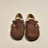 Zapatos Birkenstock Retro de Suela Gruesa con Cobertura Total para Mujer, Nuevo Estilo Primavera 2026, Aumentadores de Altura, Adecuados para Combinar con Faldas, Planos Slip-On de Doble Uso