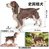 Simulación Mini Gato Perro Modelo de Animal Pequeño Juguete Corgi Perro Chai Pelo Dorado Marioneta Gato Gato sin Pelo Husky Mascota Linda