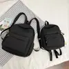 Mochila Escolar Simple Estilo Coreano para Estudiantes, Gran Capacidad, Mochila Casual y Ligera, Estilo Fresco y Dulce, Adecuada para Viajes de Secundaria y Preparatoria