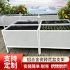 Accesorios para plantar bonsáis de teja de tejado, marco de teja para plantar, caja de plantación para patio pequeño, maceta de aleación de aluminio