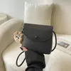 Bolsa feminina texturizada de alta qualidade, nova moda trendy primavera/verão, bolsa quadrada pequena casual de grande capacidade, bolsa transversal feminina atacado