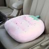 Cojín de asiento de coche de dibujos animados al por mayor Universal para las Cuatro Estaciones, engrosado, cojín de asiento de coche escolar, cojín de silla, cojín elevador, cojín de suelo, transpirable