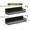 Estante Magnético de Almacenamiento para Refrigerador Transfronterizo, Estante de Almacenamiento de Cocina sin Taladro, Estante Lateral para Especias de Refrigerador