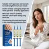 Gel para el Cuidado de Uñas con Veneno de Abeja cuida suavemente las cutículas alrededor de la superficie de la uña y permite una aplicación precisa para el cuidado de las uñas