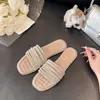 Sandalias Cuadradas Versátiles para Combinar con Vestidos, Chanclas de Verano para Exteriores de Mujer de Moda 2026, Estilo Francés de Tacón Bajo Nuevo