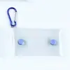 Mochila de Montañismo Llavero Transparente de PVC Monedero para Auriculares Caja Sorpresa para Caminar Bebé Bolsa para Caminar Bebé Colgante Hecho a Mano Empaque Transparente