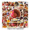50 piezas Pegatinas de Equipaje de Animales de Turquía Creativas Impermeables Maleta Laptop Scooter Computadora Pegatinas Decorativas