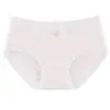 Transmissão ao vivo explosiva para roupa íntima modal feminina fundo de seda cintura alta elástica confortável respirável calcinhas para meninas