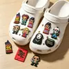 Decoración de zapato zueco de calavera de bruja de Halloween dijes para zapatos hebillas de zapatos bolsa de zueco de bruja correa de muñeca hebillas de accesorio DIY