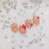 Pedrería para Uñas Ultra-Mini Base Puntiaguda Transparente Irregular Pequeños Pedrería Apilados Corazón Mariposa Marquesa Base Puntiaguda Decoraciones para Uñas
