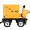Caminhão-Bomba Diesel Montado em Trailer de 400 Metros Quadrados, Zetengzhizhi, Ferro Fundido, Alto Fluxo, Alta Pressão de Cabeça, Personalizável para Licitação