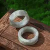 Anel de Corrida Anel Cristal Natural Acessórios de Jade Anel de Mão Masculino e Feminino Anel Retrô Venda por Atacado