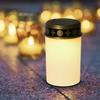Luces Solares para Cementerio, Velas LED Impermeables para Exteriores, Usadas para Honrar Tumbas, Luces Eternas Insertadas en el Suelo para Halloween