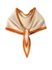 Bufanda triangular de cachemir 100% puro con bloques de color, calentador de cuello para mujer, otoño e invierno, chal pequeño de punto cálido, capa exterior, protección para el cuello, cuello falso