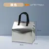 Bolsa Isolante Descartável Não Tecido para Levar Chá com Leite Café Bebida Sacola de Embalagem Bolsa Isolante Impressão de Logotipo Pronta Entrega Atacado
