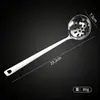 Espumadera Engrosada de Acero Inoxidable 304, Herramienta de Cocina para el Hogar, Cuchara Larga para Olla Caliente, Juego de Cucharas Grandes para Sopa, Venta al por Mayor
