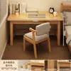 Escritorio de Madera Maciza para Uso Doméstico con Cajones, Escritorio de Estudio para Estudiantes, Escritorio de Escritura para Sala de Estudio, Escritorio de Computadora para Dormitorio, Escritorio de Oficina, Escritorio de Trabajo