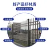 Valla Protectora de Hierro Forjado Personalizada para Patio Privado, Valla Engrosada para Zona Residencial, Barrera de Aislamiento para Exteriores