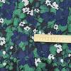 Tejido jacquard clásico de estilo francés con estampado de flores azules, ideal para primavera y otoño, para bolsos de mujer, tejido jacquard teñido en hilo.