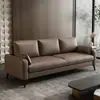 Sofá de sala de estar para apartamento pequeño de lujo ligero, doble/triple simple para apartamento, tienda de ropa, propiedad de alquiler, área de descanso, sofá de recepción
