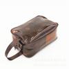 Fábrica de Bolsas Cosméticas de PVC de Yiwu Personalizada Gran Capacidad Bolsa de Almacenamiento de Cosméticos de Viaje Mochila Bolsa de Aseo Transparente de PVC