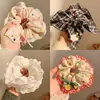 Lazo para el pelo de osito dulce, Cuerda para el pelo de estilo perezoso lindo, Gomita de terciopelo con lazo para mujer, Accesorio para el pelo de mujer