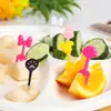 Tenedores de Fruta Serie Animales Pequeños, Palillos de Fruta de Dibujos Animados, Tenedores Decorativos para Bento, Suministros de Cocina, Oferta Especial Transfronteriza de Halloween