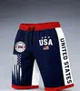 Promoção Quente de Verão Calças Capris Masculinas Respiráveis de Secagem Rápida Estampa 3D Soltas Casuais Esportivas Personalidade Tendência da Moda
