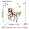 Colgante de Elfo Hada Transfronterizo Acrílico Plano 2D Colgante Festivo de Regalo Colgante Decorativo para Sala de Estar Colgante