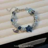 Pulsera Divertida de Pececitos para Mujer, Moda Coreana con Cuentas de Estrella, Diseño Dulce y Fresco Sexy de Nicho, Pulsera de Gama Alta