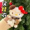 [Solo Ropa de Muñeca] Lindos Accesorios para Vestir Muñeco de Peluche Hello Kitty, Ropa Nueva de Invierno para Muñeca