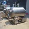 Máquina rodadora de tendón de res comercial totalmente automática de conversión de frecuencia, máquina rodadora al vacío, equipo de rodado y curado de carne de pollo