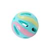 Pelota con Cascabel Grande de 8 cm para Gatos, Autoentretenimiento para Gatos, Alivia el Aburrimiento, Hace Ruidos, Cascabel para Divertir a los Gatos, Pelota Masticable, Pelota de Juguete con Sonajero