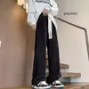 Pantalones de Hombre Primavera y Otoño 2025 Nuevos de Moda Versátiles de Pierna Ancha Sueltos Rectos Casuales con Caída Pana Pantalones de Chándal