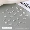 Decorações Metálicas para Unhas, Enfeites de Laço, Laços Metálicos da Moda, Fitas, Acessórios Metálicos para Nail Art Fábrica Atacado