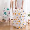 Bolsa de almacenamiento para edredón acolchado cilíndrico PEVA para el hogar a prueba de polvo con cordón impermeable a prueba de humedad bolsa organizadora de almacenamiento